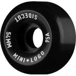Mini Logo Roues 54mm Sidecut Hybrid Iii 95a Blk 