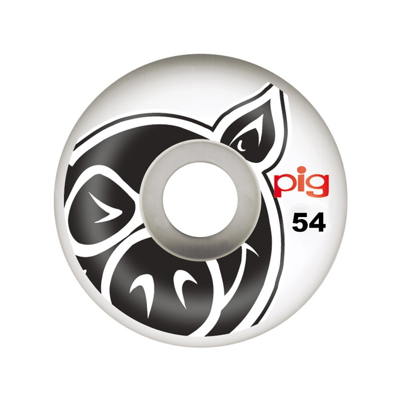 Pig roues skateboard 54mm Head Natural 101a
