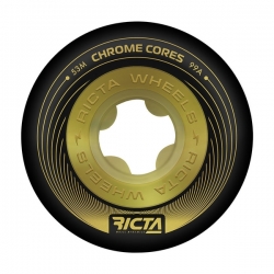 Ricta Roues 53mm Chrome Core Black Gold 99a 