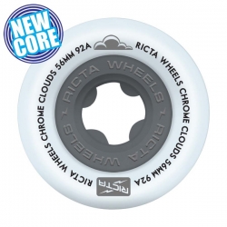 Ricta Roues 56mm Clouds Chrome Black 92a 