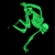 Pin Skateboard Skeleton III Glow