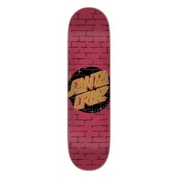 Santa Cruz Scrawl Brick Dot 7 Ply Birch 8.25 X 31.8 Planche Skateboard