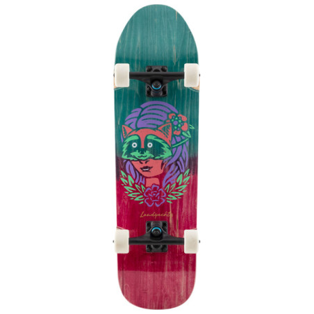 Cruiser Longboard Complete Landyachtz Atv-x Perfecto Raccoon 32 X 8.6