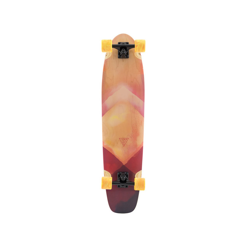 Longboard Cruiser completo Landyachtz Lb Ripper Watercolor 36.9 X 9.0 Wb 24.9 - Imagen 164879