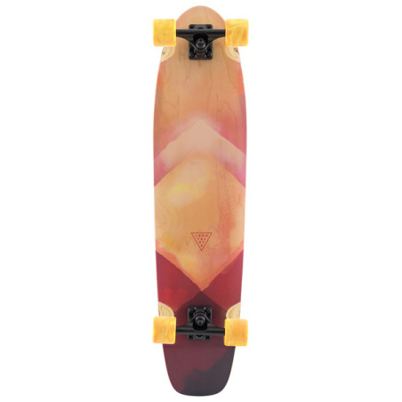 Longboard Cruiser completo Landyachtz Lb Ripper Watercolor 36.9 X 9.0 Wb 24.9