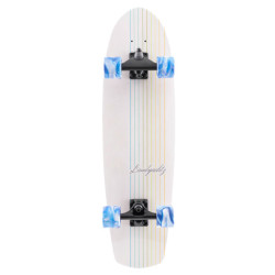 Longboard Cruiser completo Landyachtz Surf Butter White Lines 31.2 X 9 | Independent Skateshop