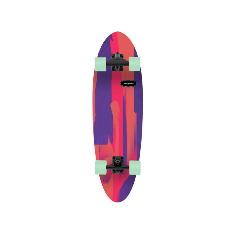 Longboard Cruiser completo Landyachtz Surf Groveler Purple 32.5 X 10.2 - Imagen 164887
