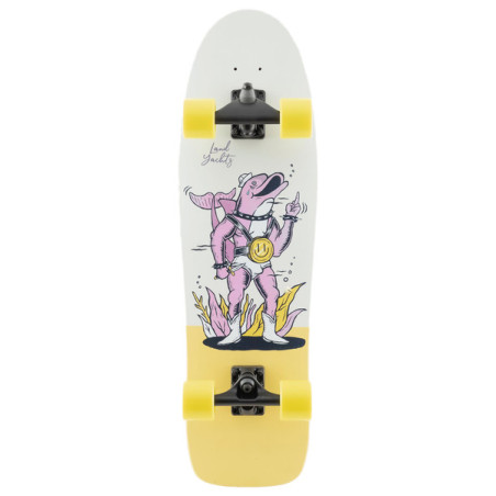 Longboard Cruiser completo Landyachtz Surf Life Flippy 31.6 X 9.55