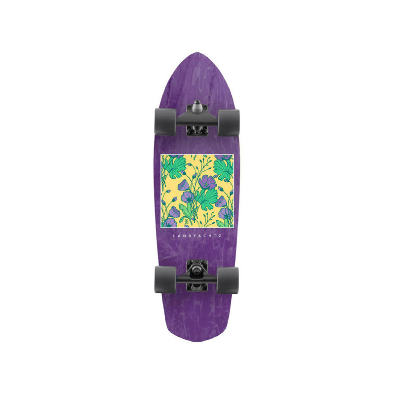 Longboard Cruiser completo Landyachtz Surf Pocket Knife Botanical 29.6 X 9.1 - Imagen 164890
