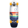 Cruiser Longboard Complete Ocean Pacific Cruiser Sunset White Navy 29.5 X 9.75 - Image 164893