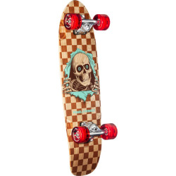 Compleet Longboard Cruiser Powell Peralta Cruiser Sidewalk Nat Check Reaper 8.3 X 28.2 | Independent Skateshop