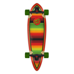 Compleet Longboard Cruiser Santa Cruz Serape Dot 9.2 X 33 Pintail | Independent Skateshop