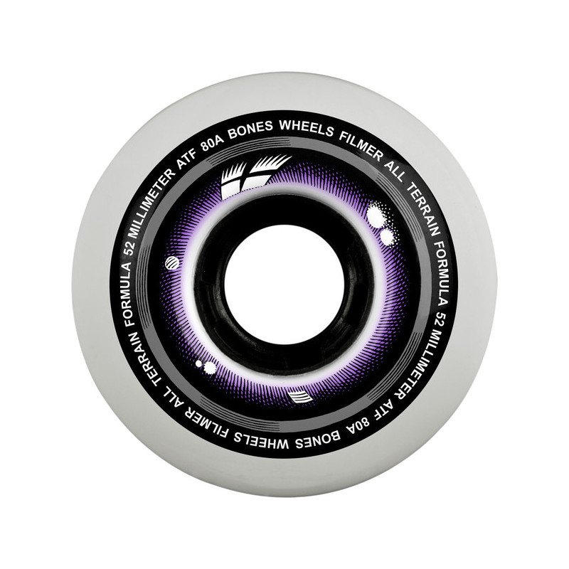 Ruedas Bones Atf 52mm Filmers Ii 80a - Imagen 165270