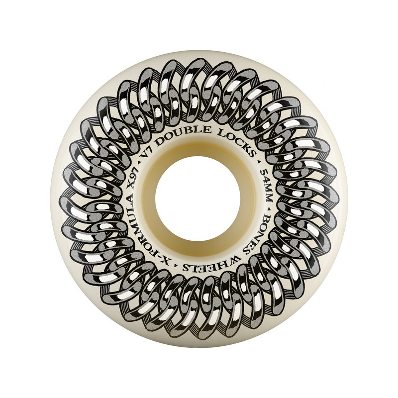 Roues de skate Bones Xf 54mm V7 97a Double Lock - Image 165343
