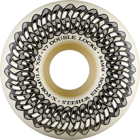 Roues de skate Bones Xf 54mm V7 97a Double Lock