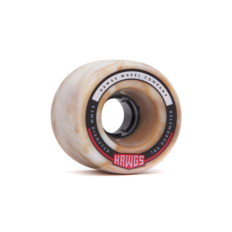 Wheels Hawgs 63mm Fatty 78a Grey White - Image 165626