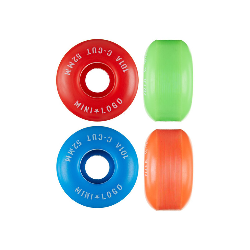 Ruedas Mini Logo 52mm C-cut Ii 101a Assorted - Imagen 165640