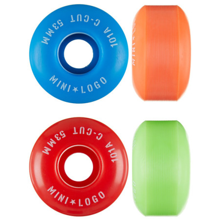 Ruedas Mini Logo 53mm C-cut Ii 101a Assorted