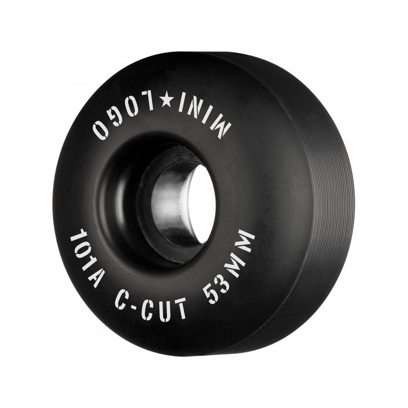 Wheels Mini Logo 53mm C-cut Ii 101a Black - Image 165646