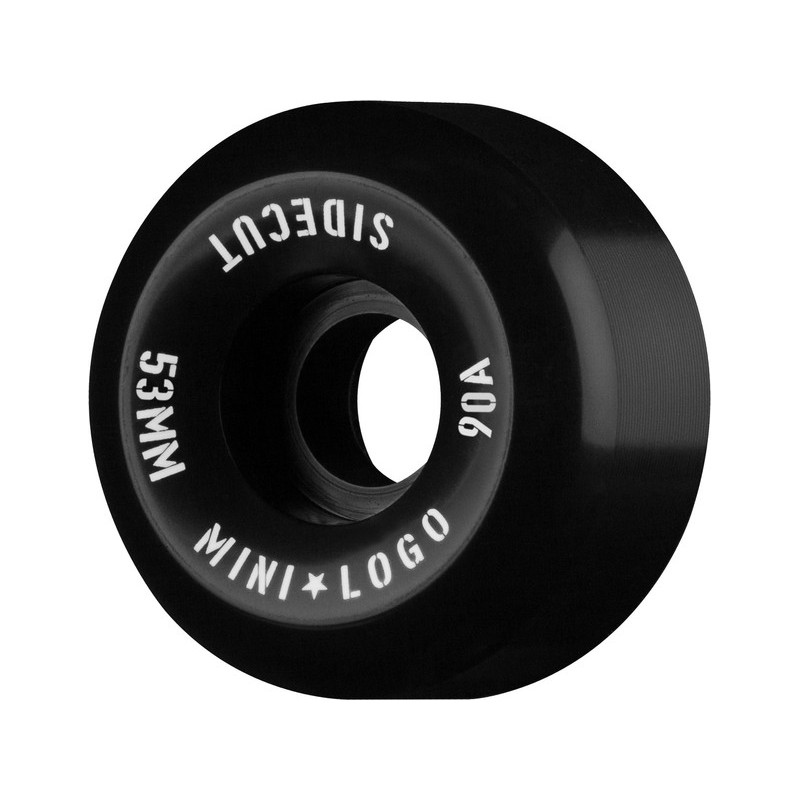 Ruedas Mini Logo 53mm Sidecut Hybrid Iii 90a Blk - Imagen 165648