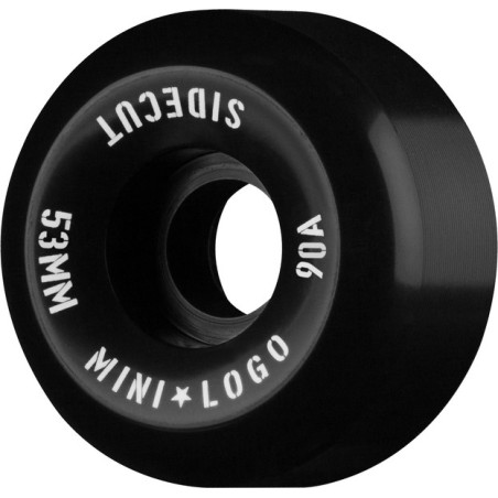 Ruedas Mini Logo 53mm Sidecut Hybrid Iii 90a Blk