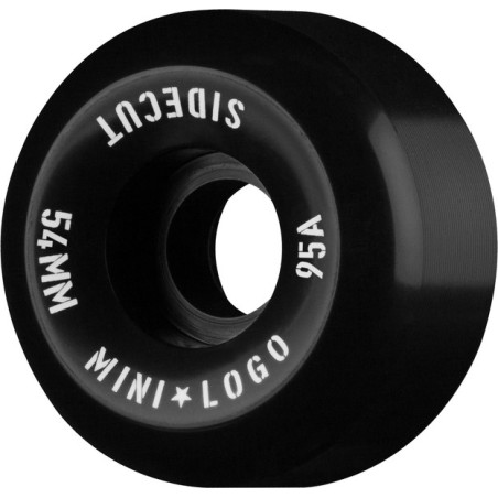 Ruedas Mini Logo 54mm Sidecut Hybrid Iii 95a Blk