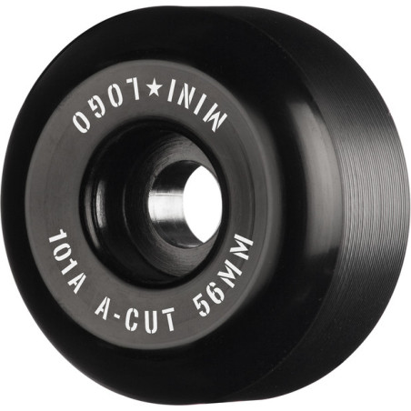 Wheels Mini Logo 56mm A-cut Ii 101a Black