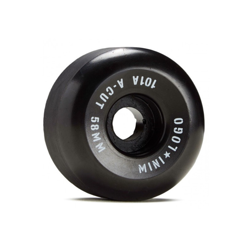 Wheels Mini Logo 58mm A-cut Ii 101a Black - Image 165662