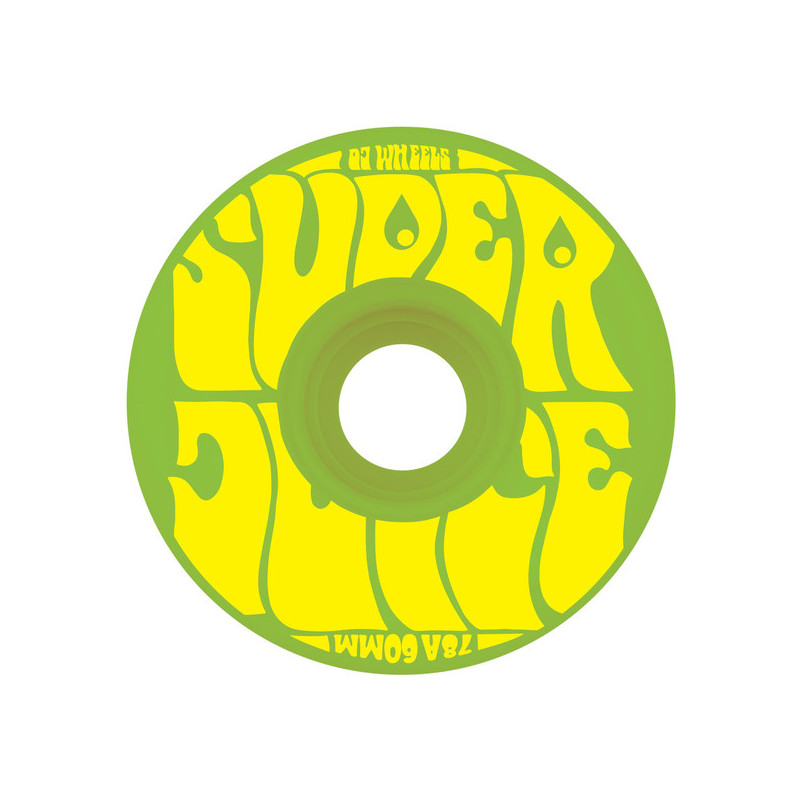 Ruedas OJ 60mm Super Juice Green 78a - Imagen 165689