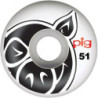 Ruedas PIG 51mm Head Natural 101a - Imagen 165693