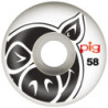 Ruedas PIG 58mm Head Natural 101a - Imagen 165712