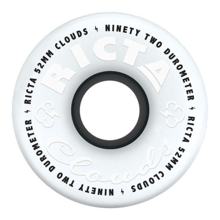 Wheels Ricta 52mm Clouds Black 92a