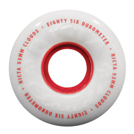 Wheels Ricta 53mm Clouds Red 86a