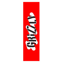 Griptape Grizzly Stay Ripping Red 9 X 33 | Independent Skateshop