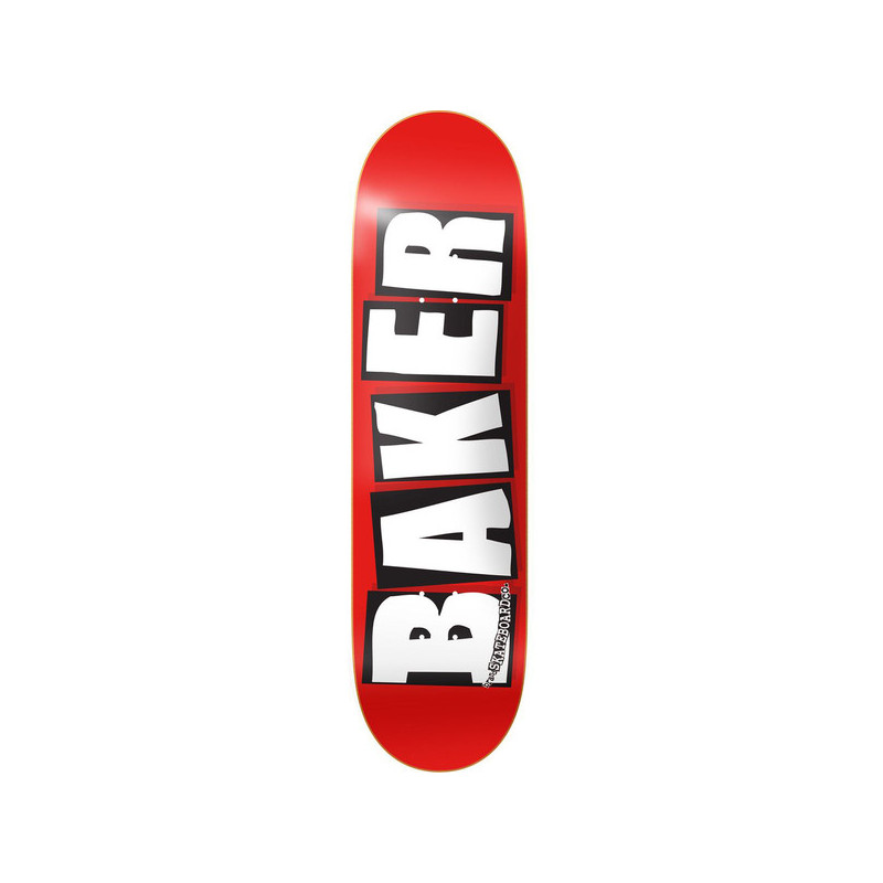 Tabla de skate Baker Brand Logo White 7.3 X 29.5 - Imagen 166776