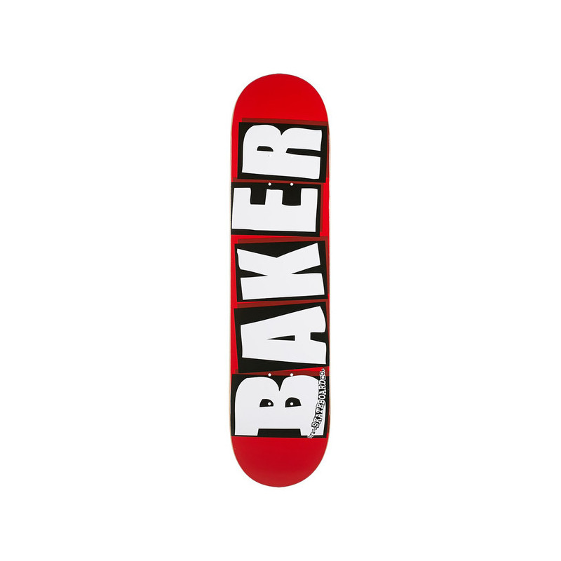 Tabla de skate Baker Brand Logo White 8.125 X 31.25 - Imagen 166779
