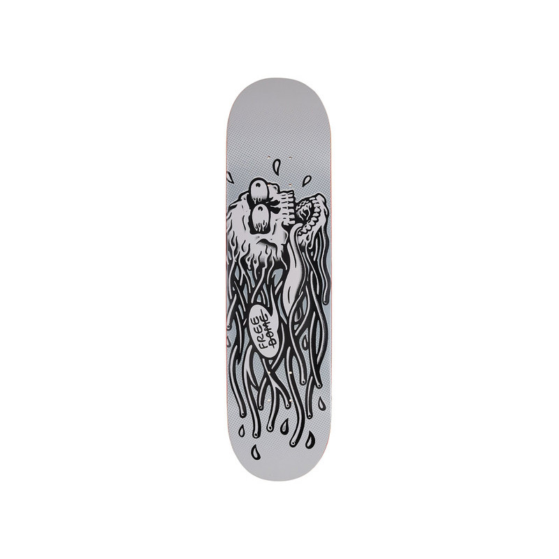Skateboard Deck Free Dome Raging Skull Light 8.0 White - Image 166903