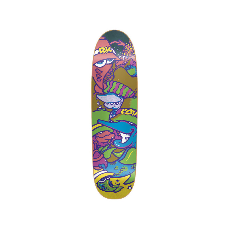 Skateboard bord New Deal Knigge Dsv Ht Neon 8.6 X 31.79 - Beeld 166939