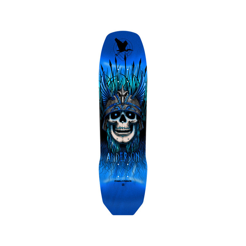 Tabla de skate Powell Peralta Andy Anderson Heron Blue Foil 8.45 X 31.8 - Imagen 166959