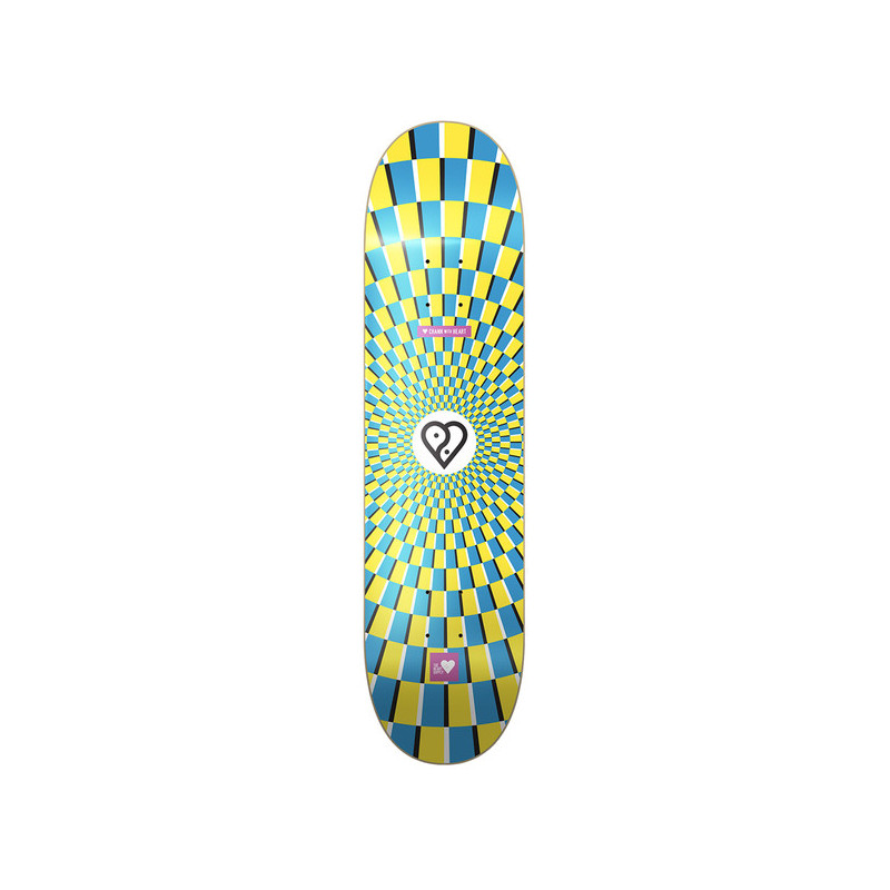 Tabla de skate The Heart Supply Illusion Embossed R7 Chris Chann 8.0 - Imagen 167083