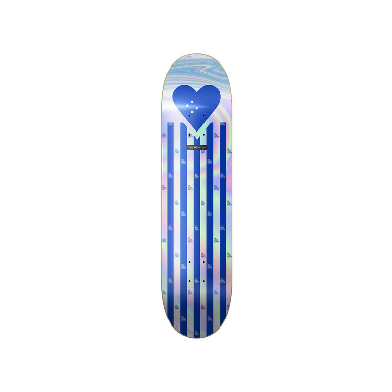 Tabla de skate The Heart Supply R7 Foil Blue Stripes 8.25 - Imagen 167086