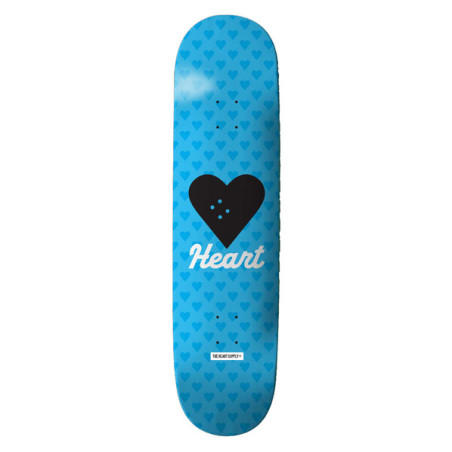 Tabla de skate The Heart Supply R7 Vertical Flow Neon Blue 8.25
