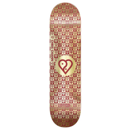 Tabla de skate The Heart Supply Trinity Gold Foil Chris Chann 8.0