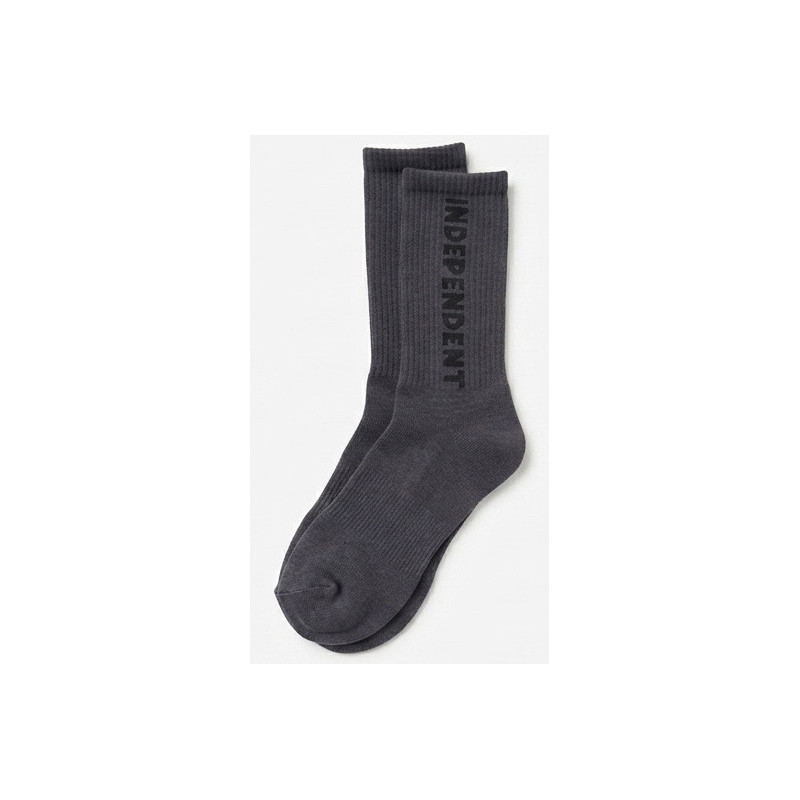 Socks Independent Baseline Crew - Charcoal - Image 167229