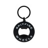 Llaveros Spitfire Keychain Classic Swirl Bottle Opener Black White - Imagen 167275