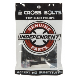 Independent Screw 1.5 "Phillips Black screws