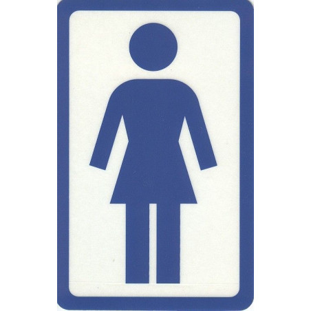 Autocolante Girl Logotipo