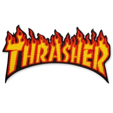 Thrasher Flamme Patch