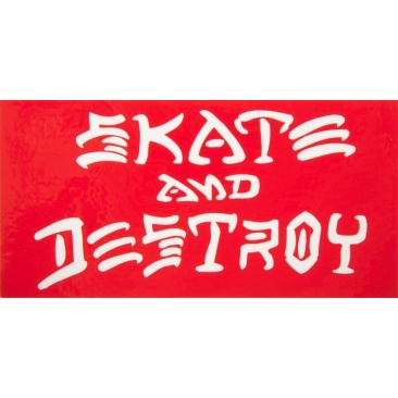 Thrasher Skate And Destroy - Red Sticker