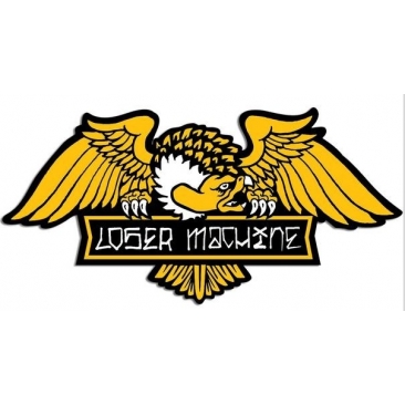 Loser Machine Gasse - groß Aufkleber